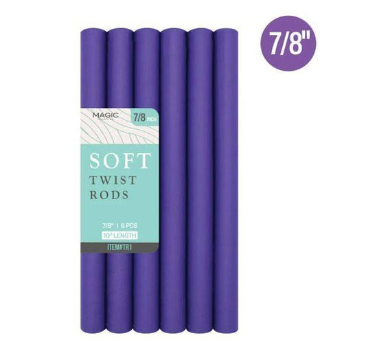 Magic Collection Soft Twist Rods 7/8 inch