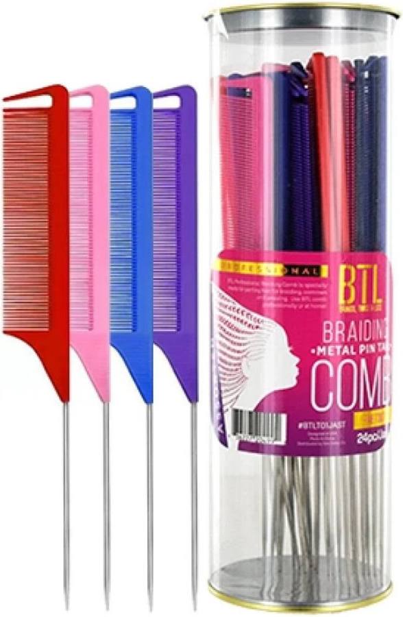 BTL Parting Metal Tip Comb 24pc/Jar