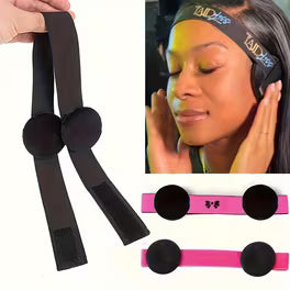 MELTING LACE ELASTIC BAND WIG GRIP WITH EAR PADS