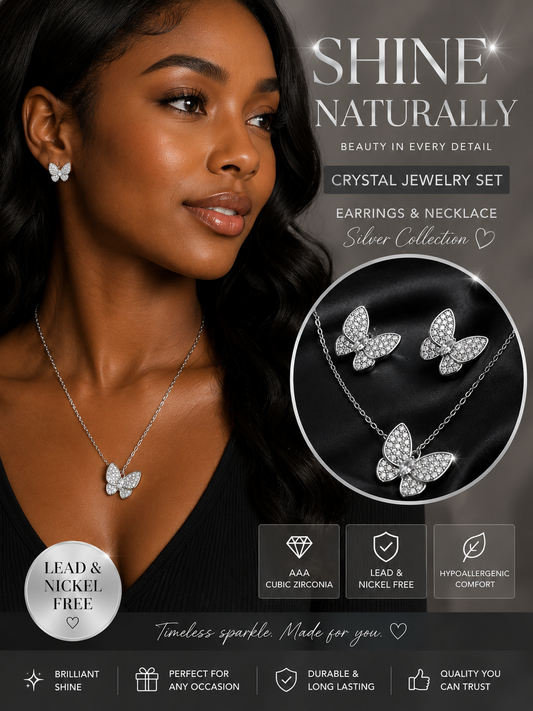 Goddess Wings Crystal Butterfly Set