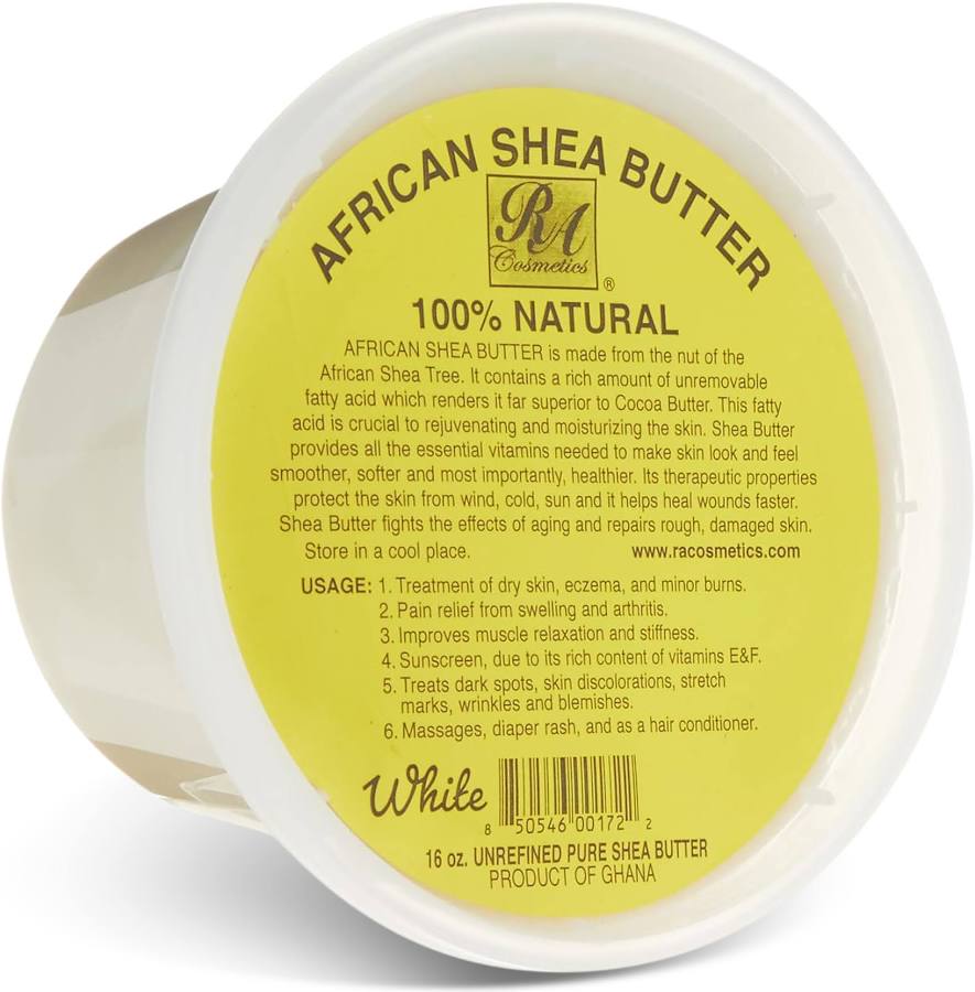 RA Cosmetics 100% Natural African Shea Butter 10oz/296ml