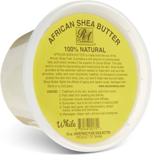 RA Cosmetics 100% Natural African Shea Butter 10oz/296ml