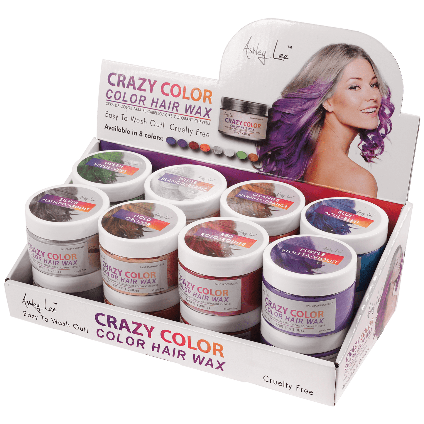 ASHLEY LEE COLOR CRAZY HAIR WAX