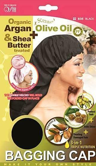 QFITT #835 BAGGING CAP - BLACK